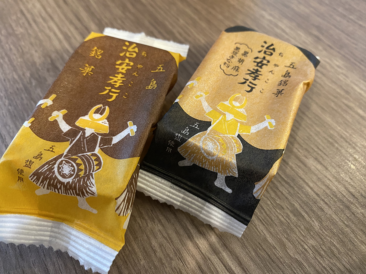 福江島に伝わる念仏踊り「チャンココ」にちなんだお菓子