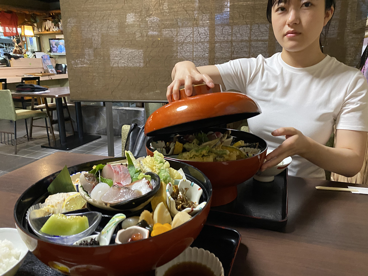 割烹心誠さんのびっくり弁当